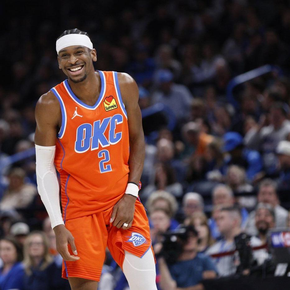 Thunder's Gilgeous-Alexander misses first game this season with sore right wrist